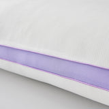 Hotel Quality Bamboo Cooling Lavender Pillow with Sleep Pillow Mist Twin Pack